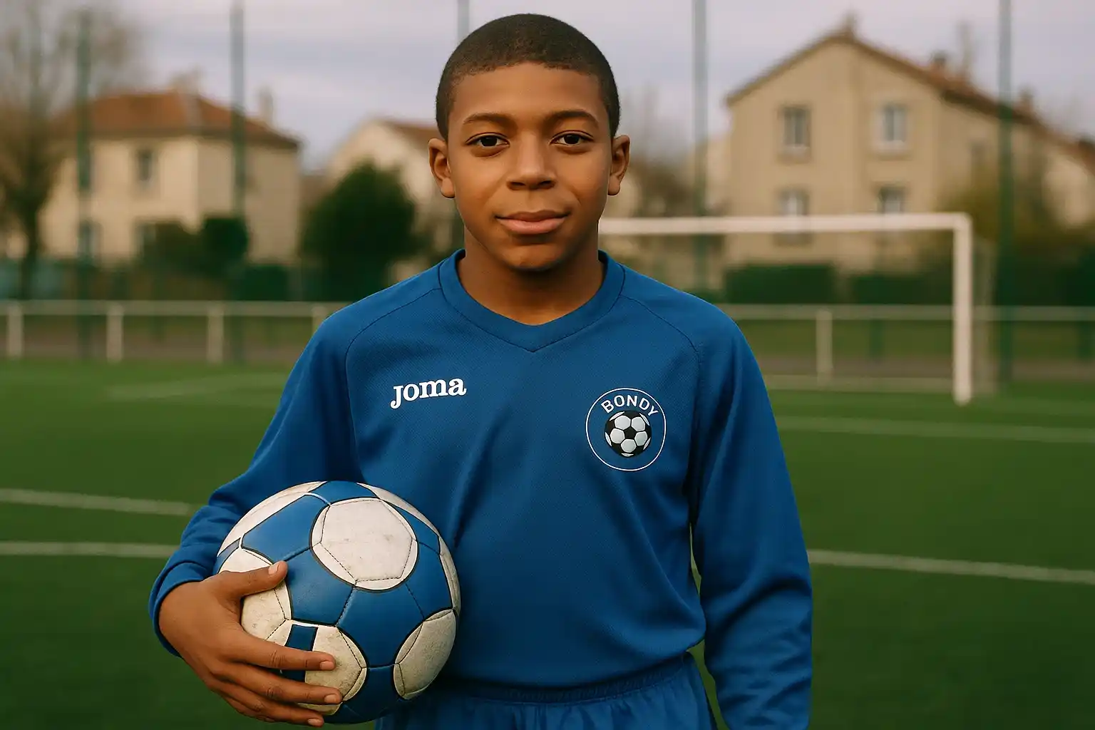 Kylian Mbappe thời niên thiếu tại Bondy, Paris